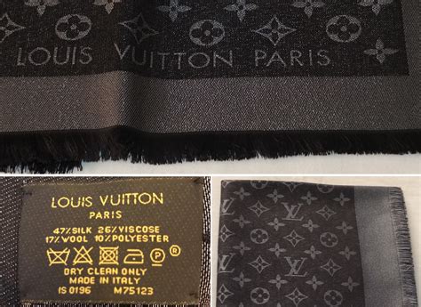 louis vuitton scarf authenticity check|louis vuitton scarf authentication.